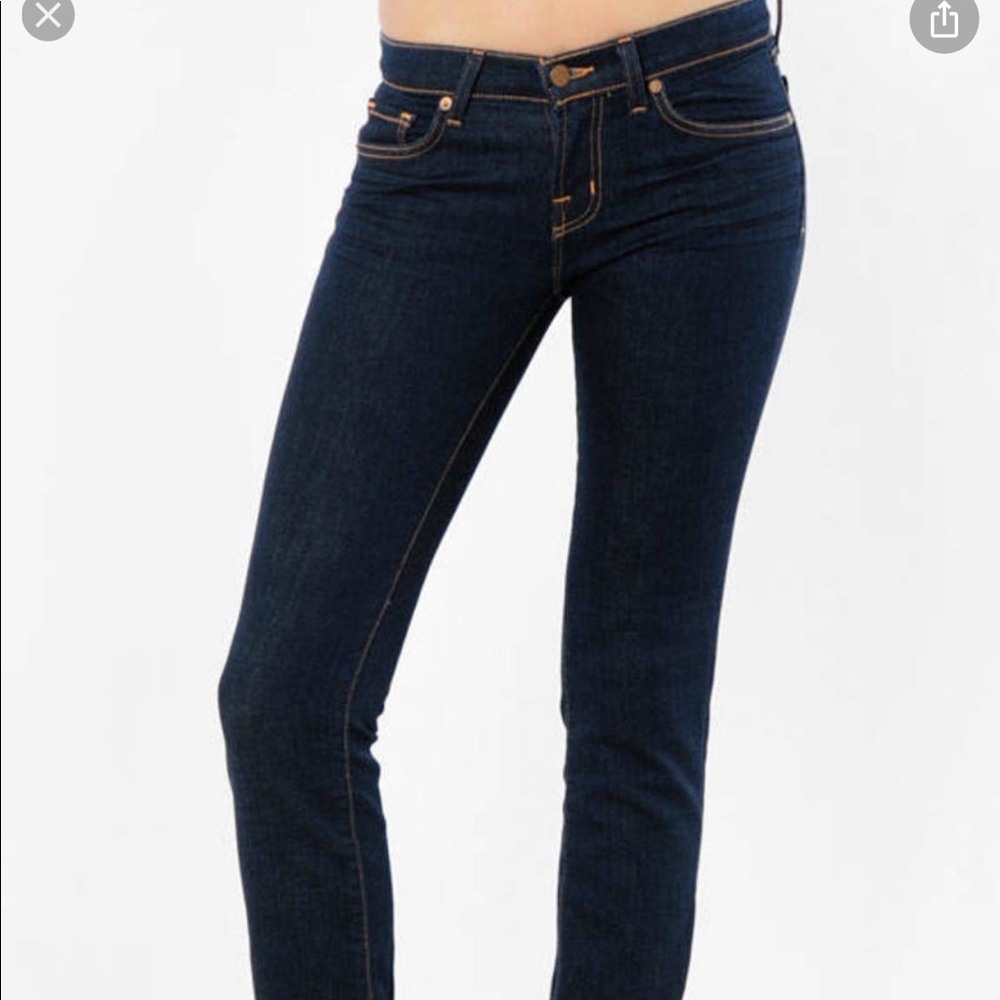 J brand cigarette leg jeans